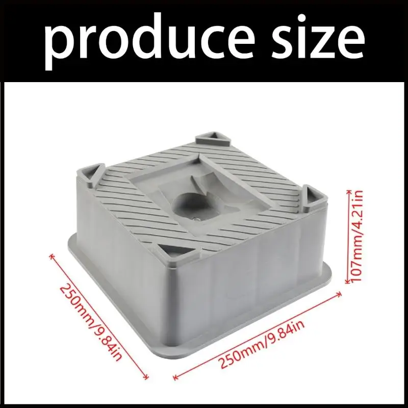 Picture 7: Strong Stabilization Pads with Anti Slip Surfaces Rubber Leveling Blocks Heavy Duty Stabilization for Camping Vehicles
