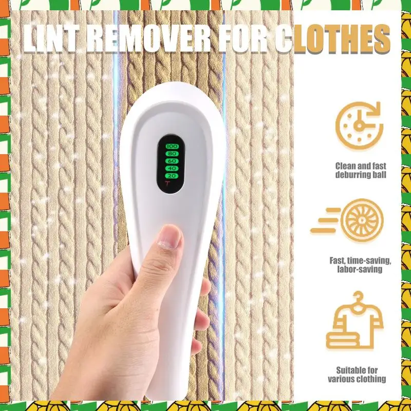 

Professional Tool Electric Lint Shaver, USB Rechargeable Lint Remover For Different Fabrics Lint Remover Lint Cutter Perfect For