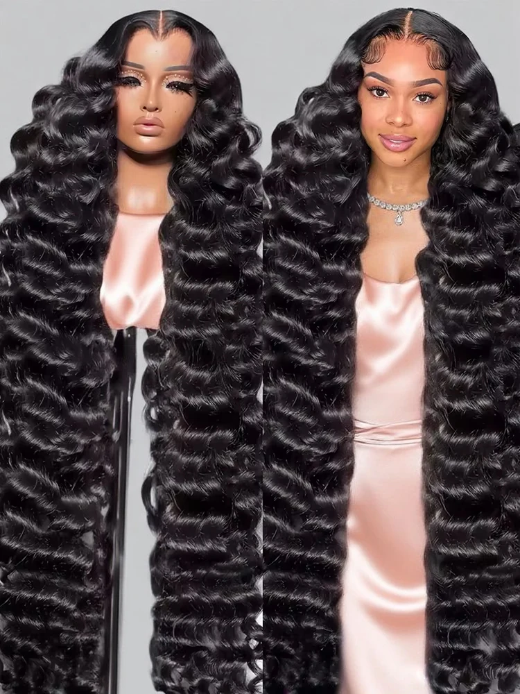 موجة عميقة الشعر البشري 13x6 HD الدانتيل الباروكات الأمامية فضفاضة موجة طبيعية مجعد الباروكات 13x4 360 كامل الدانتيل الجبهة خصلات الشعر المستعار الإنسان للنساء