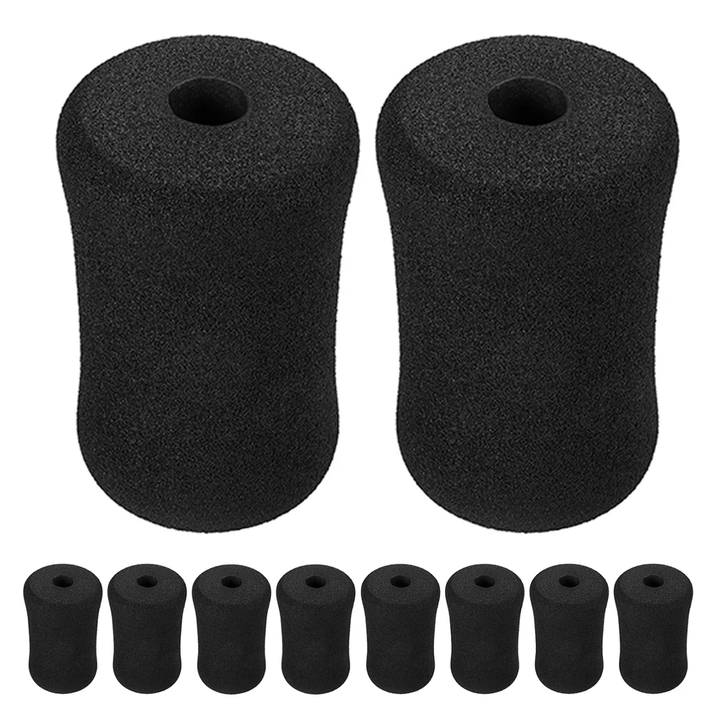 

Foam Fitness Equipment Leg Extension Machine Cover Black Sponge Massage Roller Stick