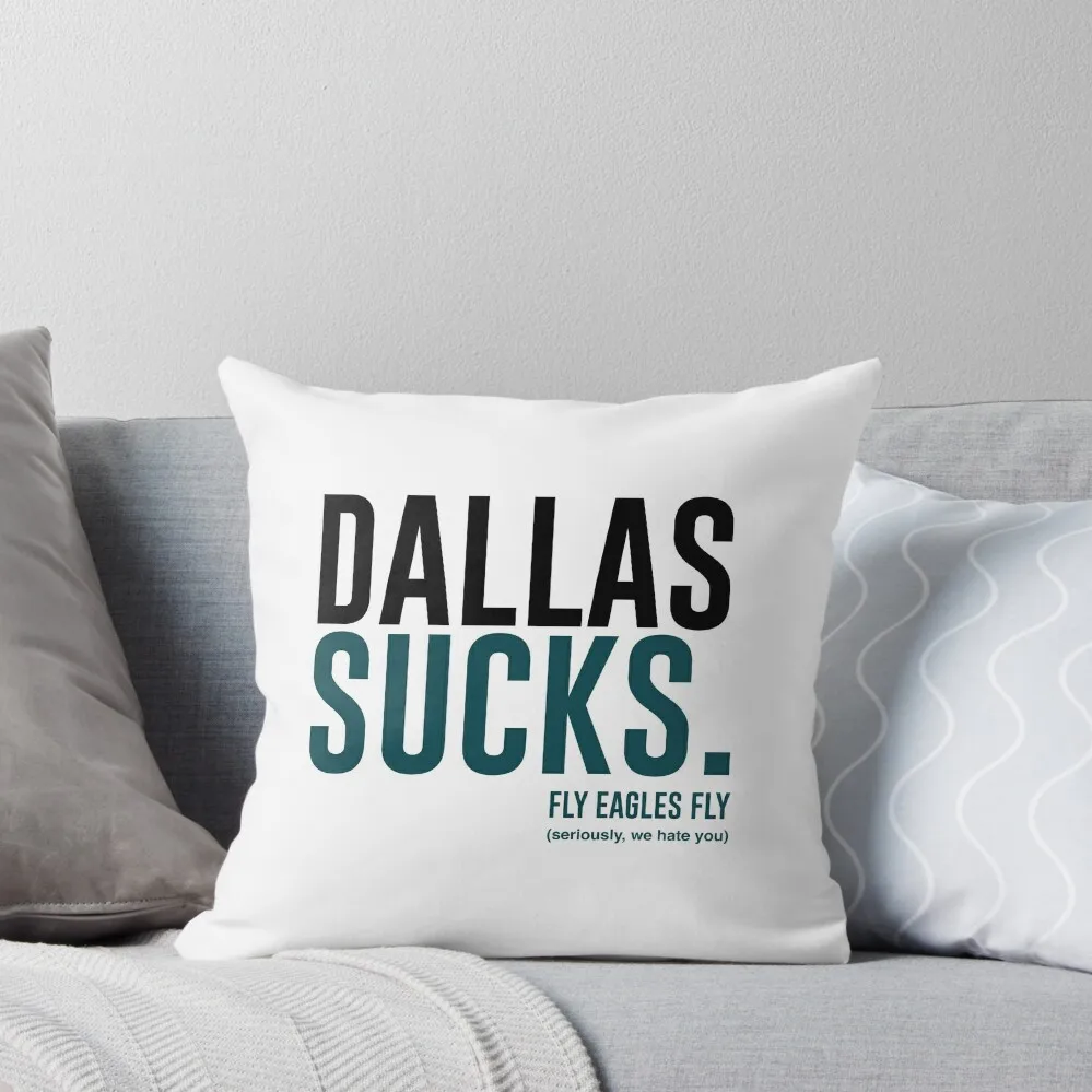 Dallas Sucks Throw Pillow Pillow Decor pillows decor home Cushions For Sofa luxury sofa pillows pillow