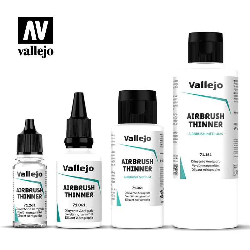 

Фарба для разбавления Vallejo Primer Модельная серия раскрасок AV Spray71261 (17 мл)~71161 (200 мл)