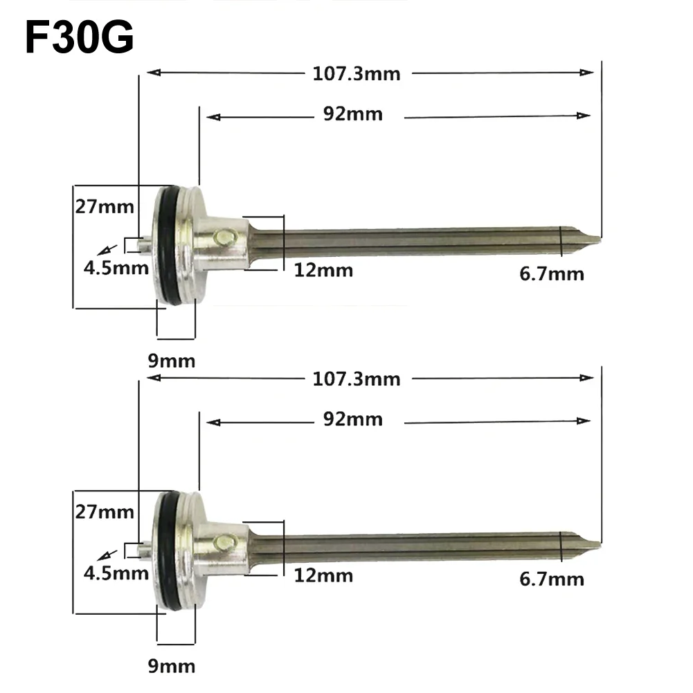 قطع غيار إبرة المسامير صلابة عالية ومقاومة التآكل متوافقة مع T50DC ST64 لـ F30D لـ F30G