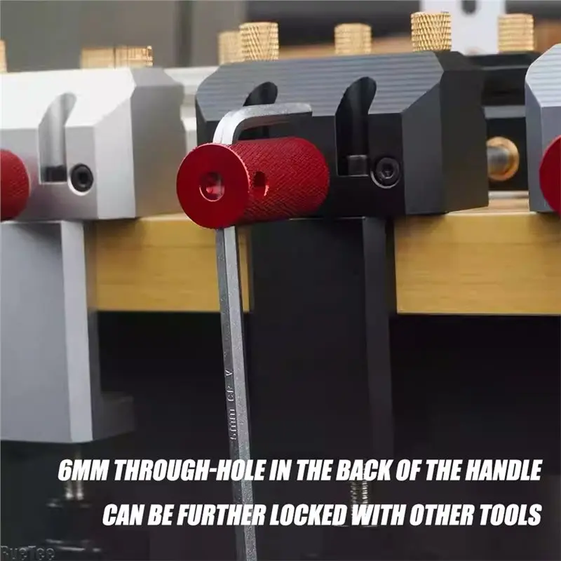 ABKS-Aluminum Alloy Table Vice Vise Bench Vise Multifunctional Workbench Clamp Mini Table Vise Bench C