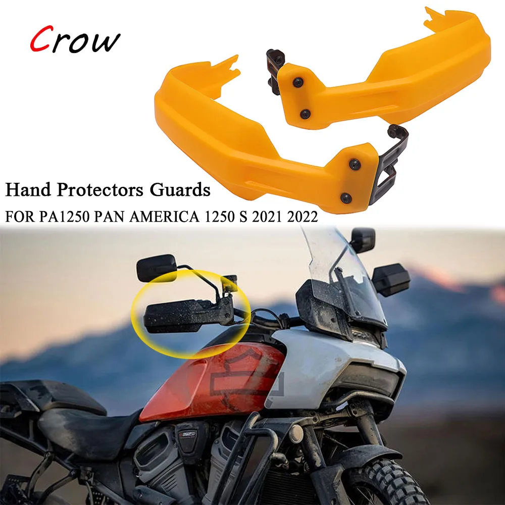 

FOR PA1250 PAN AMERICA 1250 S 2021 2022 NEW Motorcycle Wind Deflector Shield Handguards Hand Protectors Guards