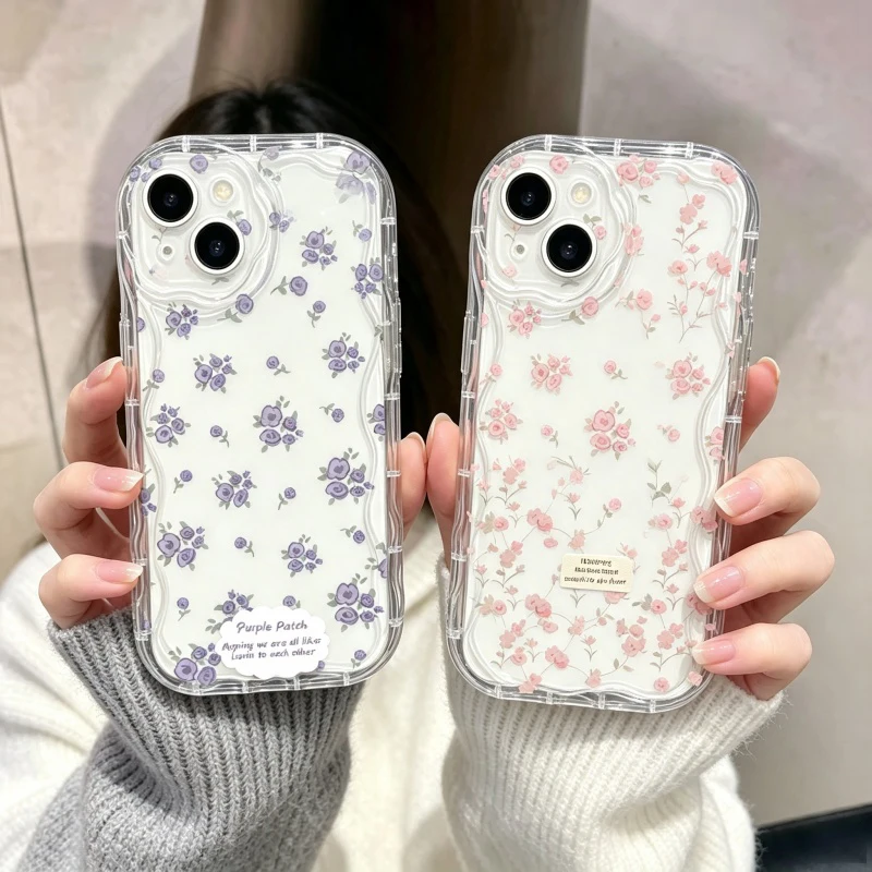 INS Daisy Flower Phone Casing For IPhone 17 Pro Max 16 Pro Max Colorful Korean Cute Anti-falling Shockproof Anti-Knock Cover