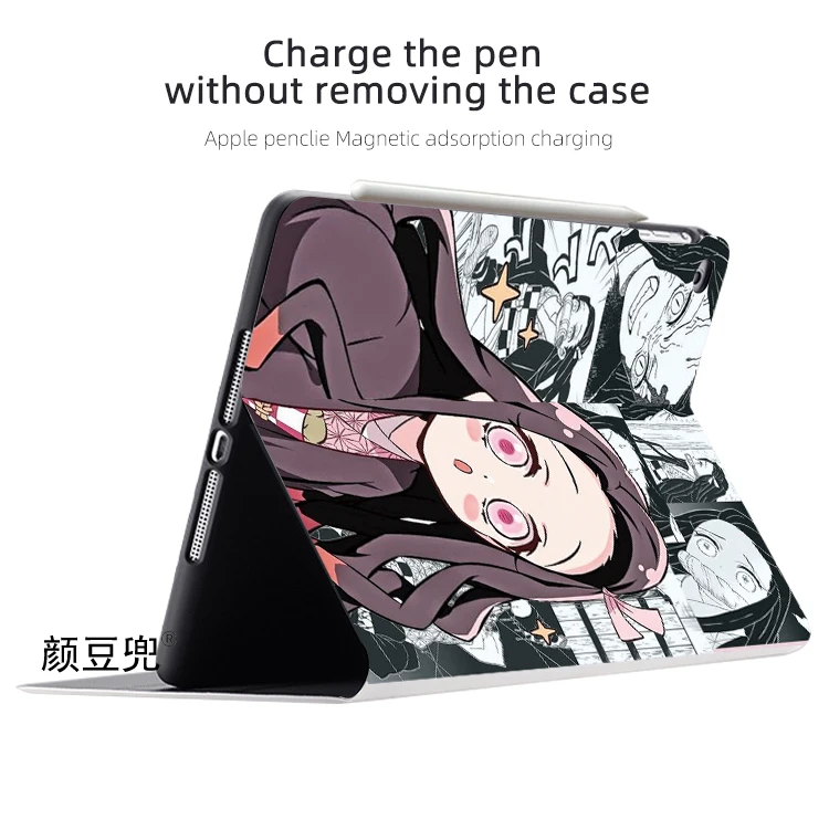 Kamado Nezuko Anime For iPad Air 4 5 10.9 Mini 5 6 Case Luxury Silicone For Pro 12.9 11 iPad 10th Protective Shell