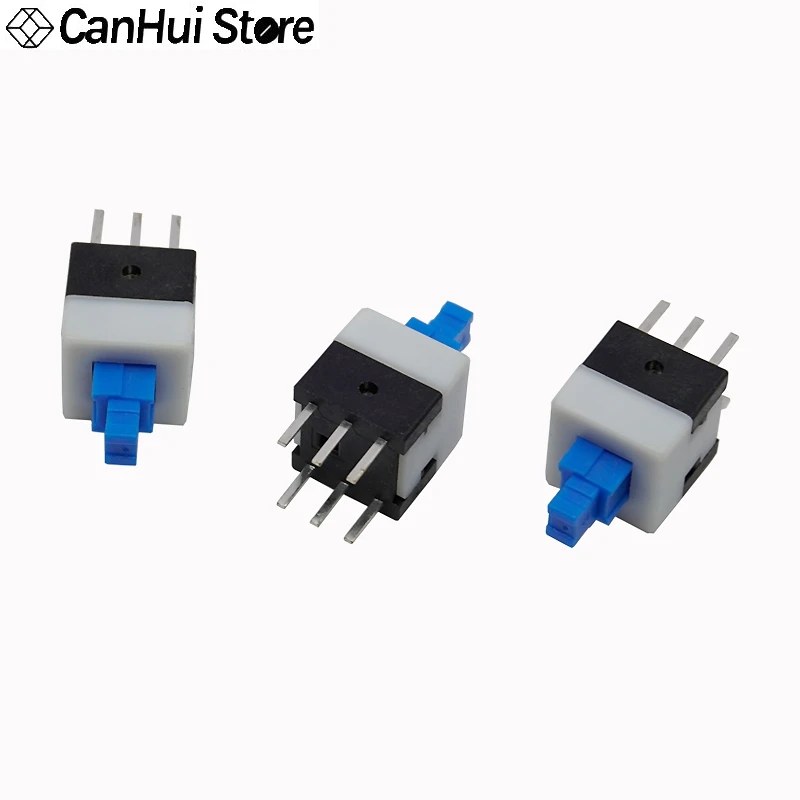 10pcs 5.8*5.8mm 7*7mm 8*8mm 8.5*8.5mm Micro Tact Button Switch 5.8*5.8 / 7*7 /8*8 /8.5*8.5 6Pin Self Locking/Reset Power Switchs