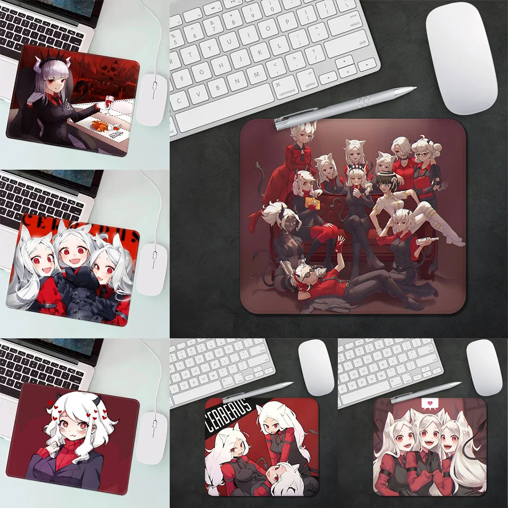 

Cute Anime Helltaker Gaming Mouse Pad XS Small Mousepad For PC Gamer Desktop Decoration Office Mouse Mat Deskmat Rug