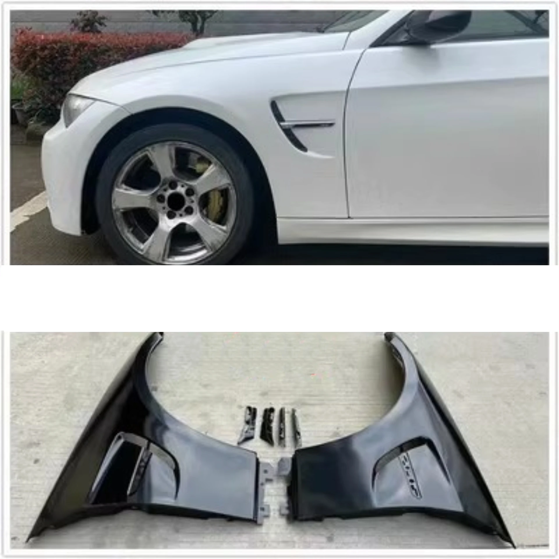 

Iron Fender for BMW 3 Series E92 E93 318i 320i 325i 330i 335i 06-12 Modified M3 M4 Fender Body Kit Car Accessories