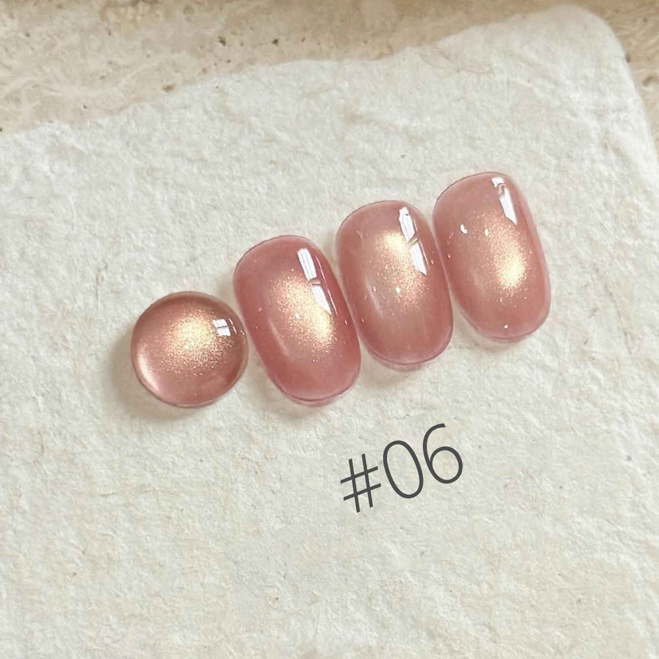 MIANEL 10ML 2026 Neuer Schneeweißer Märchenland 3-Farben Katzenauge Gel-Nagellack Funkelnder Goldschimmer Rosa Satin Glasperlen Nagelkunst – Detail 7
