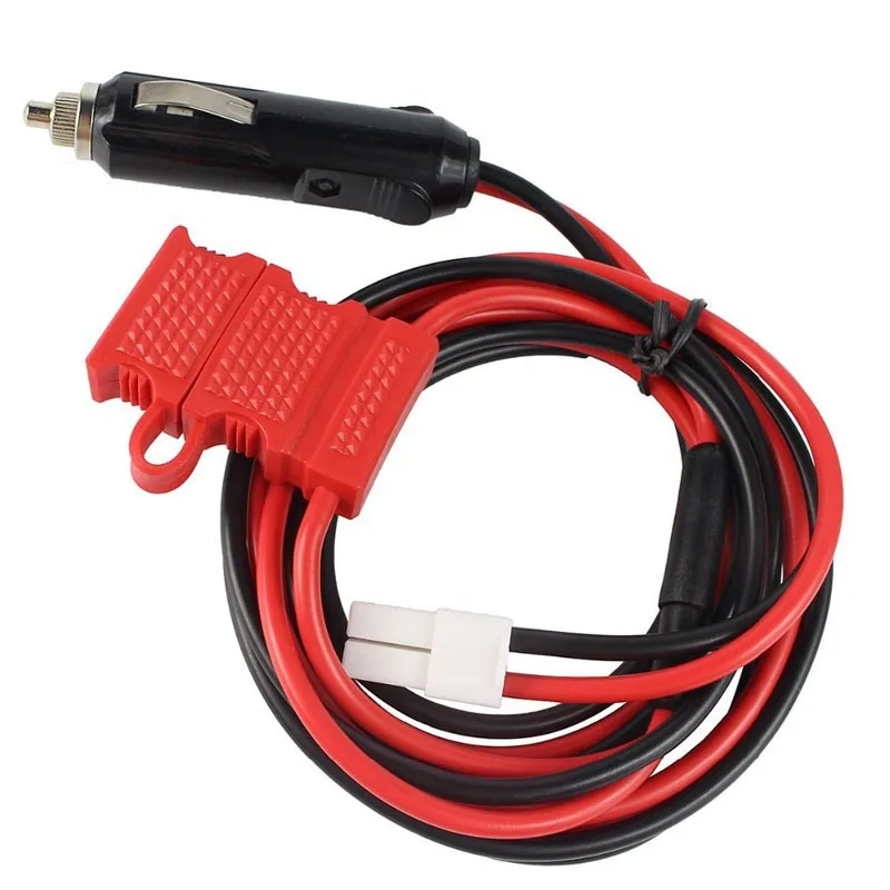 Cable de alimentación tipo T, cargador de encendedor de cigarrillos Para KENWOOD, TM-261A, ICOM, TM-271, Yaesu, FT-1802, FT-8800, IC-F1610, Radio de coche