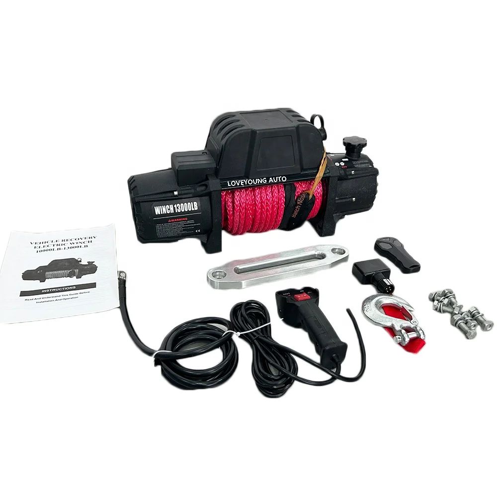 

Waterproof 4x4 12V 13000 Lbs Fast Speed Off Road Electric Winches for Sale