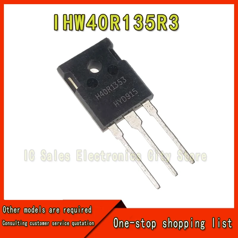 H40r1353 Ihw40r135r3 Nueva Importación To-247 1350V 80a Igbt Power Triodo