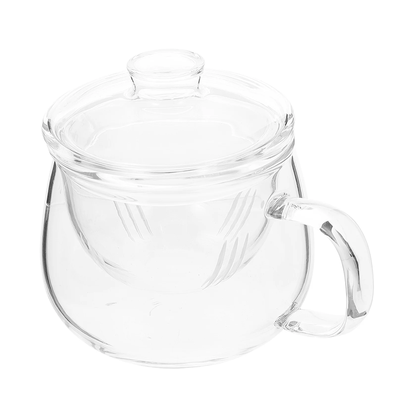 

Transparent Handled Glass Teapot Heat-Resistant Loose Leaf Tea Maker Perfect for Tea Shop Home Hotel Use Teapot