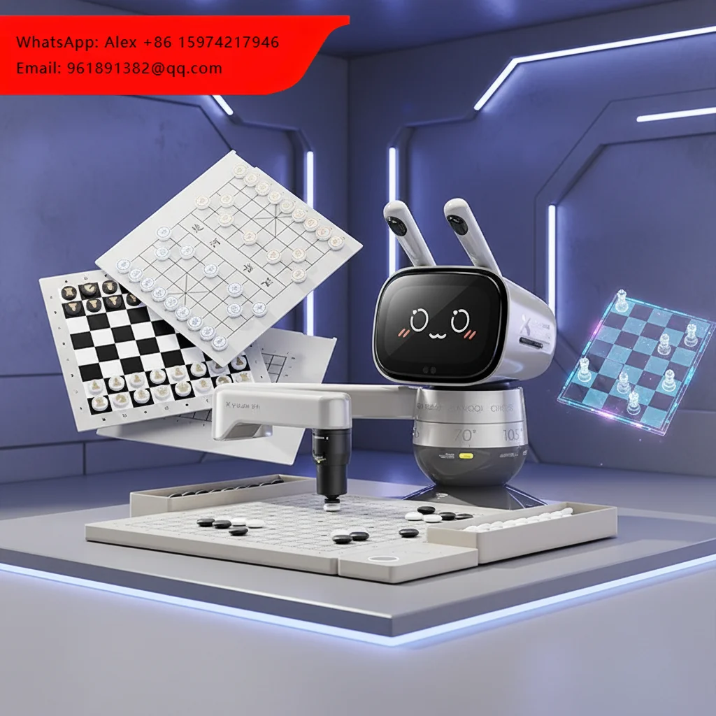 Four-in-one Yuan Radish AI Chess Robot Learning & Practicing Go Gomoku