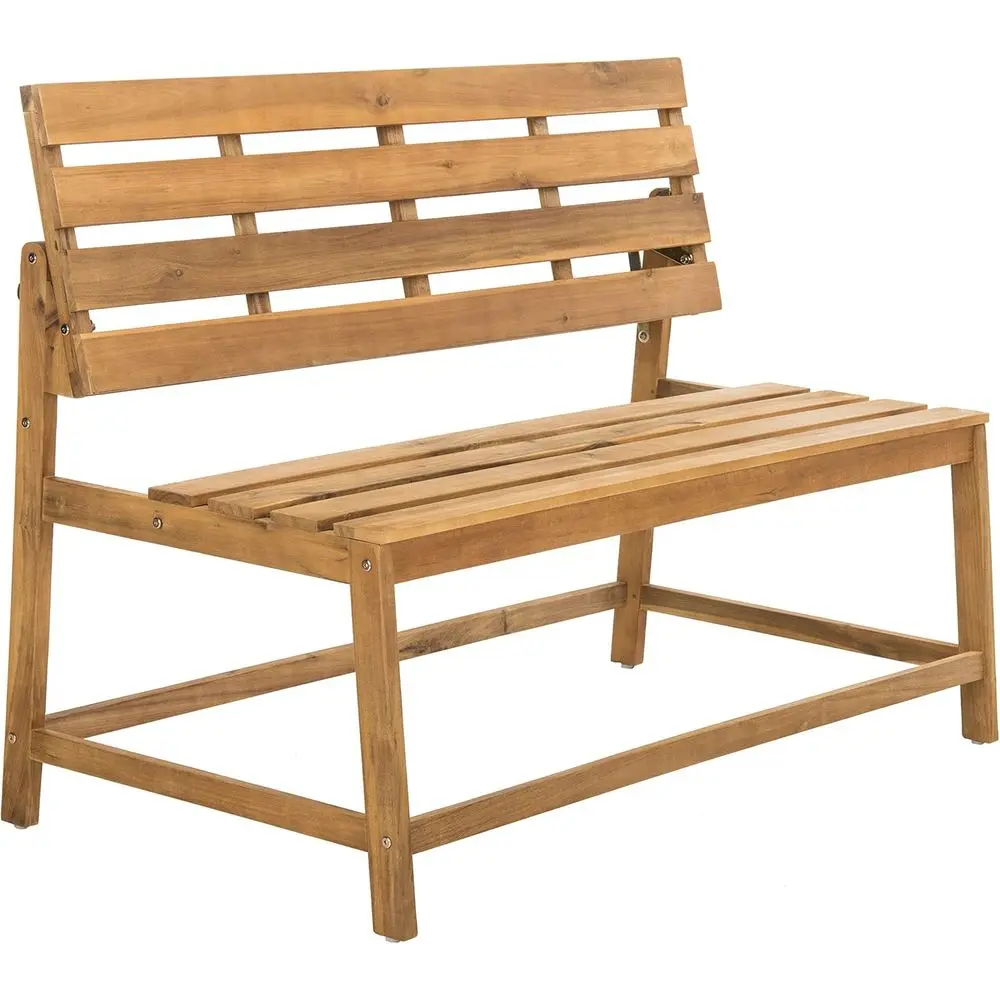 

Ruben Teak Outdoor Balcony Bench and Table Set