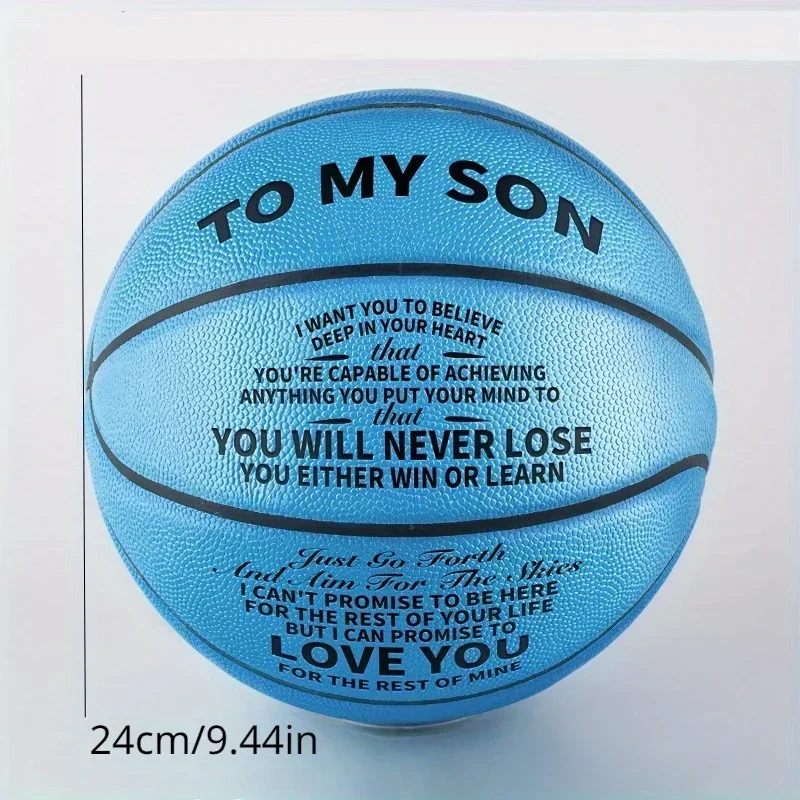 Blue Creative Special Basketball, Ideal Gift for Some Special Occasions Such as Birthdays and Anniversaries, 1Pc