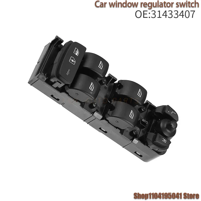 31433407 لمدة 18-22 سنة فولفو XC60 S60 منظم النافذة الكهربائية المفتاح الرئيسي