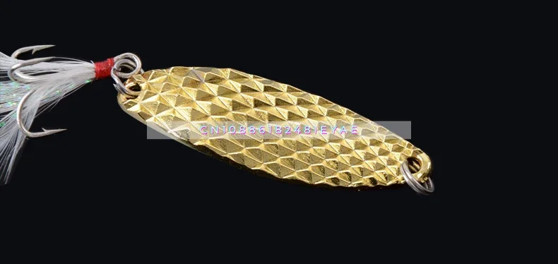 Super sanguessuga conjunto 7/10/15 grama ouro prata luya lantejoulas isca de pesca, água doce mar suprimentos de pesca equipamento de pesca