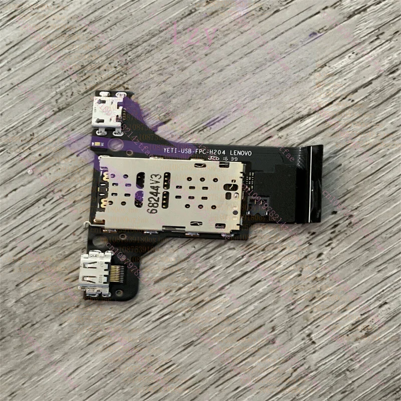 

Оригинальный USB-портфель для зарядки Yoga Book YB1-X90F YB1-X91F SD-ридер для Lenovo Yogabook YB1-X90F YETI-USB-FPC-H204 R-22