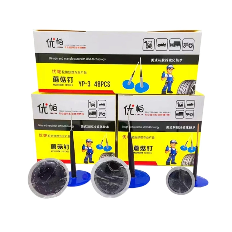 

D5BE Tyre Repair Puncture Plug Set Auto Bike Tire Repair Car Tire Change Tool