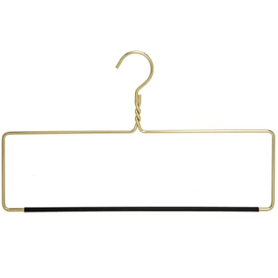 

Quality Blanket Linen Hangers Wide Heavy Duty Hanger for Blankets, Table Cloths, Nonslip Vinyl Coated Comforter Storage Hanger