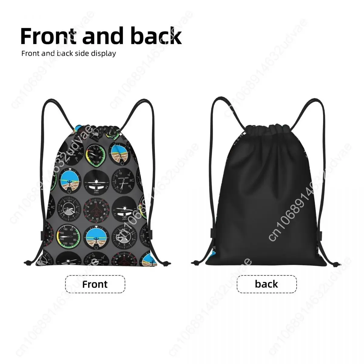 Foldable Airplane Storage Backpack, Flight Instruments, Nearby, Outdoors, Gym, Airplane, Pilot, Happator, Shopping