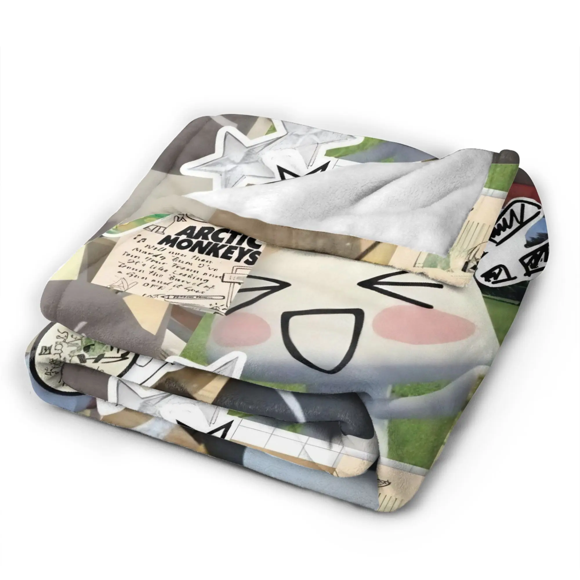 Inoue Toro Flannel Blanket Winter  Soft Throw Blanket for Boy Girl Home Decor Graphic Bedspread Sofa Bed Cover