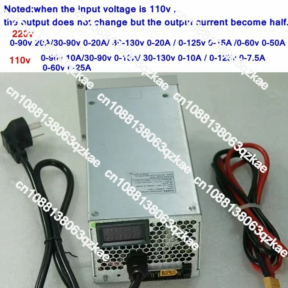 0-60V 0-50A Adjustable Power Supply charger CC CV 30v 90v 0-30A 72V 48V 36V 24V 60v 20A 60A 30A 40A 50A 15A 25A Power battis