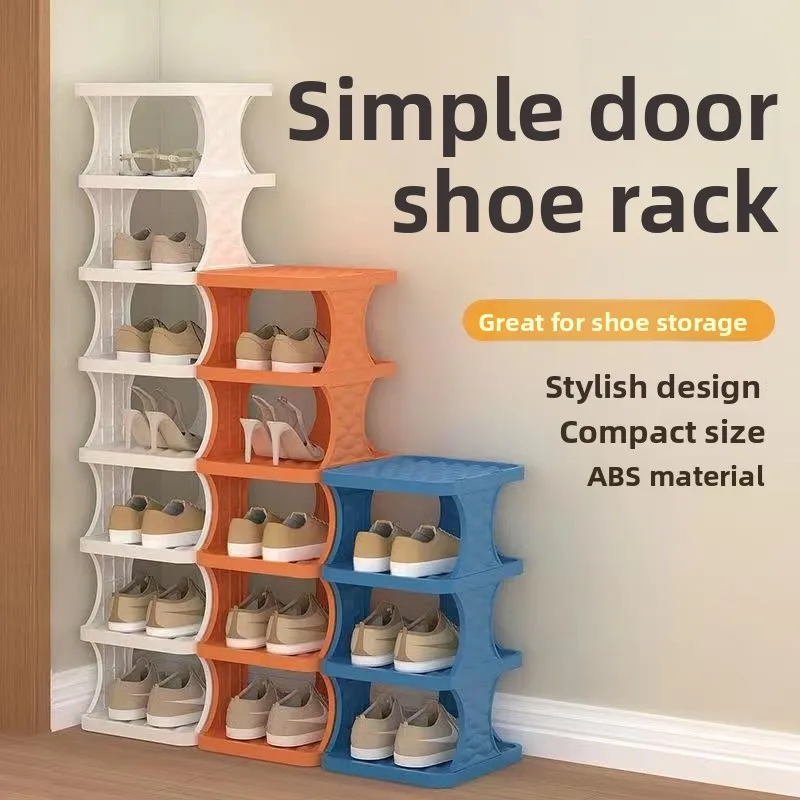 

Simple Multi-Functional Shoe Rack Indoor Entryway Storage Organizer Dormitory Essential Easy to Assemble Space Saver