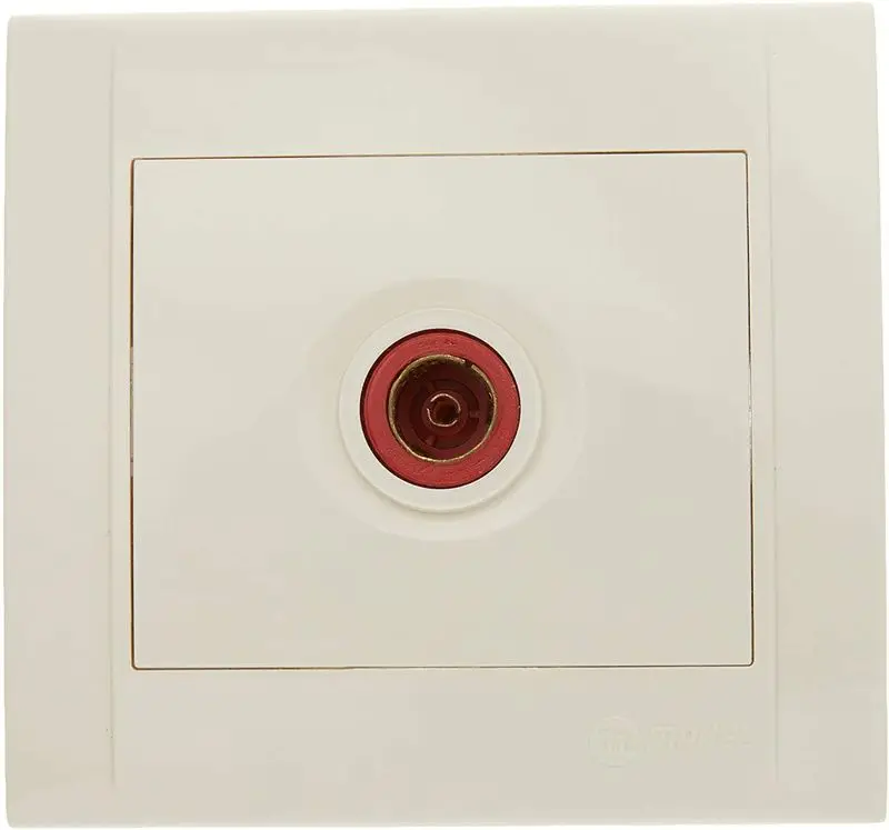 BAY TV PRİZ GEÇİŞLİ Module Cover (Cream) MAKEL