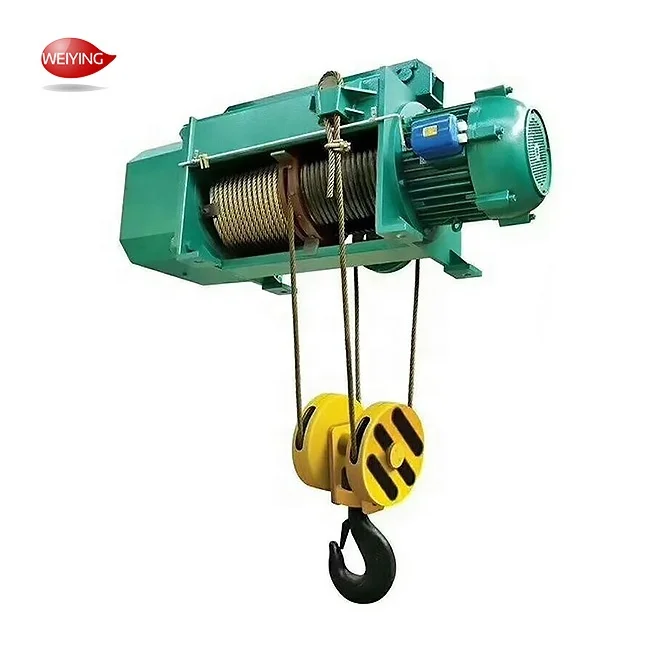 

5 10 16 20Ton Wire Rope Hoist Running Motor Trolley CD1 MD1 Speed Rope Electric Cable Hoist