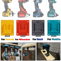 For Makita Bosch 18V Dewalt Milwaukee Drill Tool Holder Bracket on The Wall Mount Storage Display Puncher Stand Case Accessories