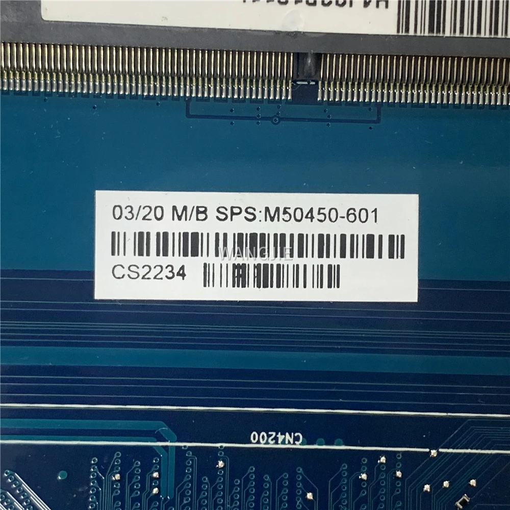 Imagem -03 - Placa-mãe Portátil para hp 17-cn0xxx 17-cn M50450601 M50450001 Dsc Mx450 2gb I71165g7 6050a3261101