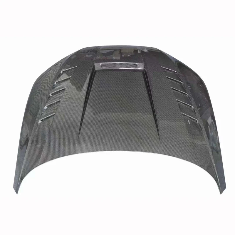 

Car Carbon Fiber Engine Cover for AUD-I A5 B9 2017 2018 2019 2020 2021 Front Bonnet Vents Engine Hood Body Kit