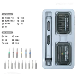 Precision Electric Screwdriver Set Silent & Durable Type-C Fast Charging Cordless Mini Screwdriver Repairt Power Tools