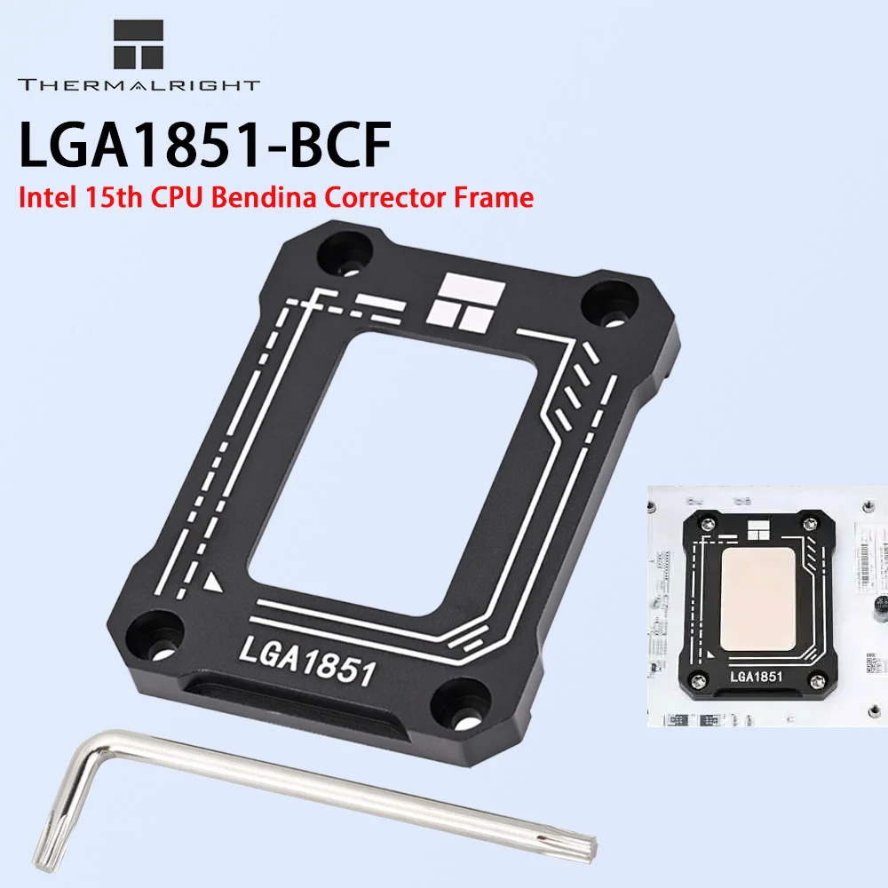 Thermalright CPU bend correction fixed LGA1851-BCF Intel15 Generation CPU Bending Correction Fixing Buckle CNC Aluminum