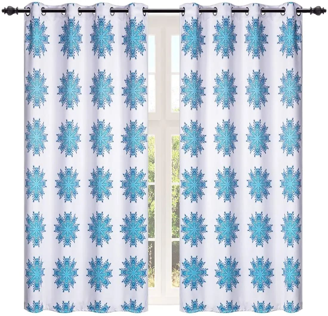 Blackout Curtains，2 Panels Set,52