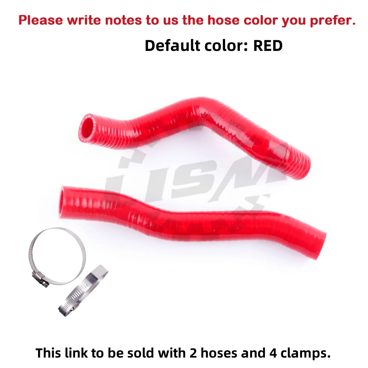 

2PCS 3PLY For 2008-2018 Kawasaki KFX450R KFX450 2009 2010 2011 2012 2013 Silicone Radiator Coolant Hose Kit Pipe Motorcycle