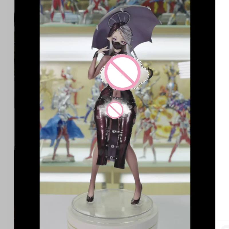 Figura de Anime Original de Siki Anim Kirie Widow, Muñeca de Colección a Escala 1/7, Figura de Anime, Regalo de Cumpleaños