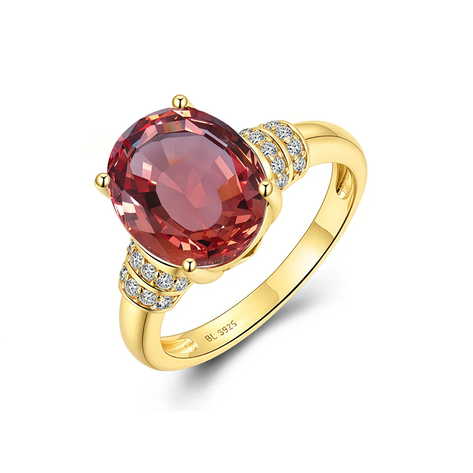 

Oval 12*10mm Sultanit Ring 925 Sterling Silver Color Change Nano Diaspore Zultanit Gemstone Fine Fashion Jewelry for Women Gift