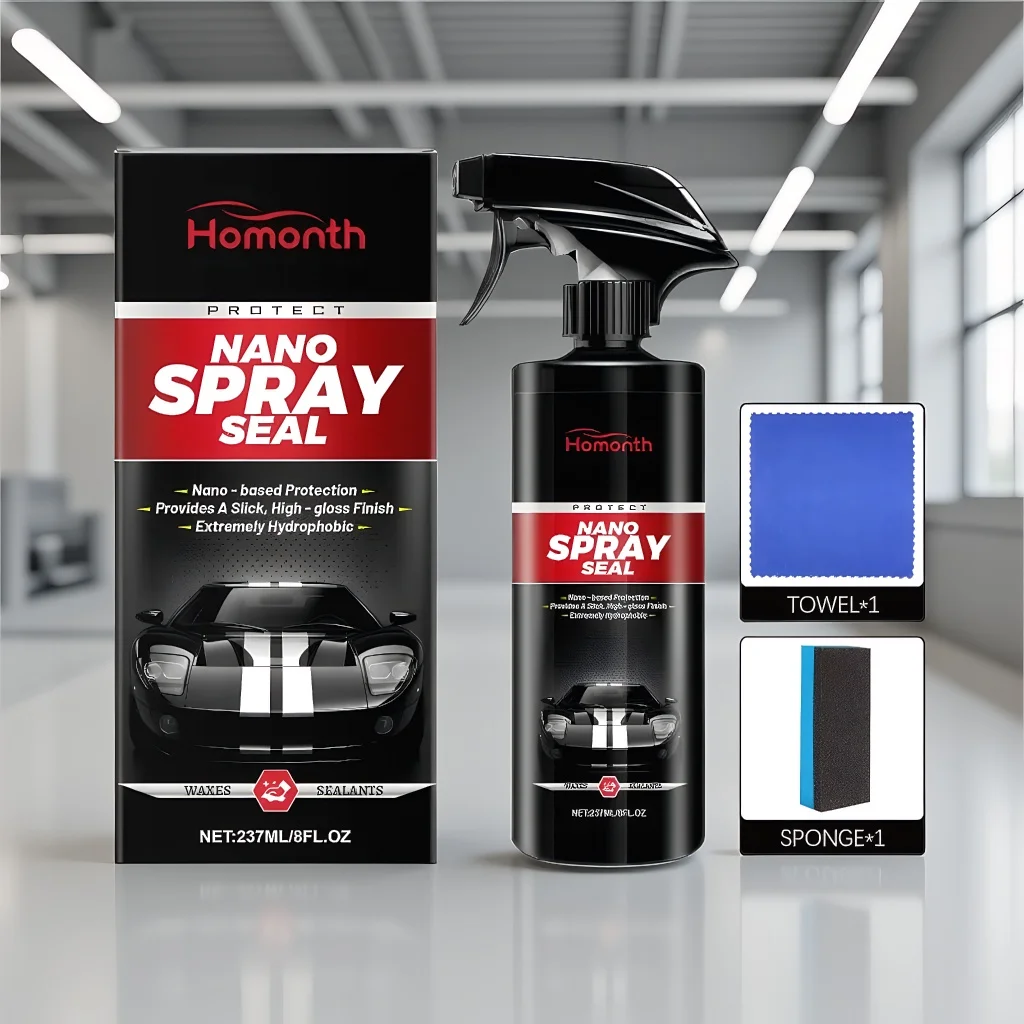 

Car Nano Spray & Protect Bundle — глубокая очистка, глянцевая отделка и антикоррозийная формула