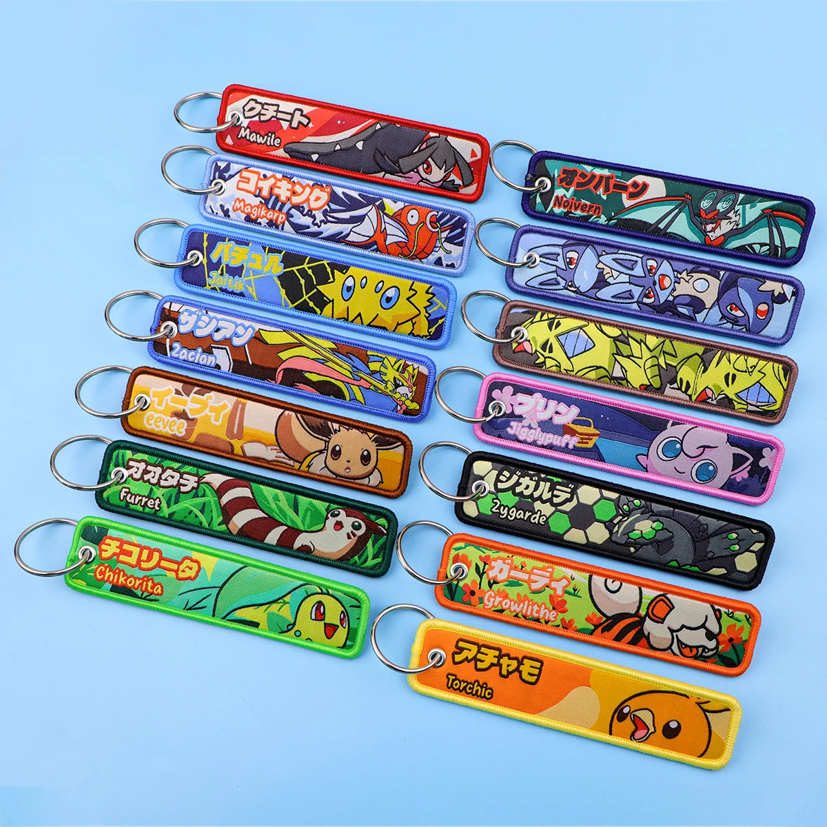 Embroidery Fish - Uroczy brelok z postaciami z anime,