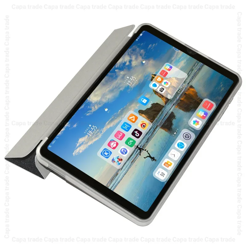 Funda For Alldocube iPlay60 iPlay 60 Mini Pro Turbo 8.4" Tablet PC Slim Tri-Folding Stand Cover Case with TPU Back Shell