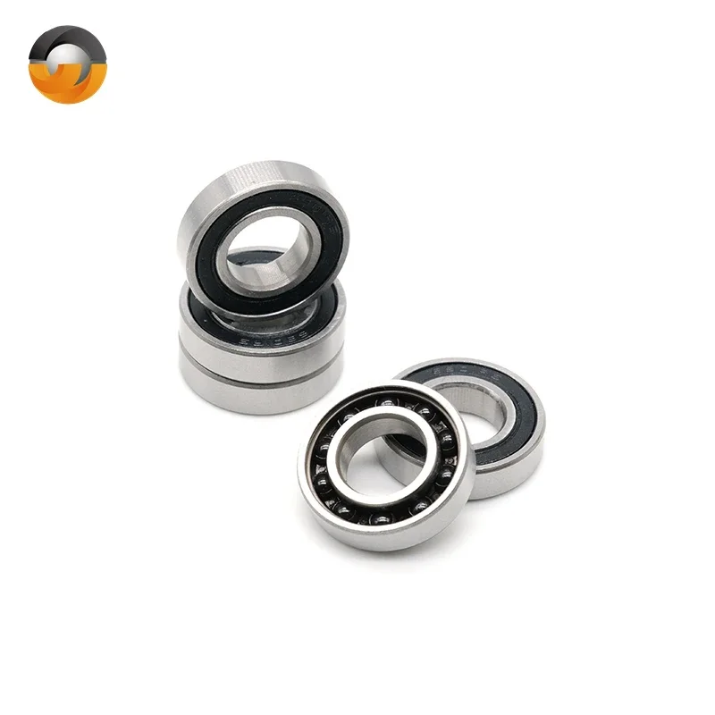 2PC 6901-2RS Bearing 12*24*6 mm ABEC-7 6901 RS Bicycle Hub Front Rear Hubs Wheel 12 24 6 Ceramic Balls Bearings