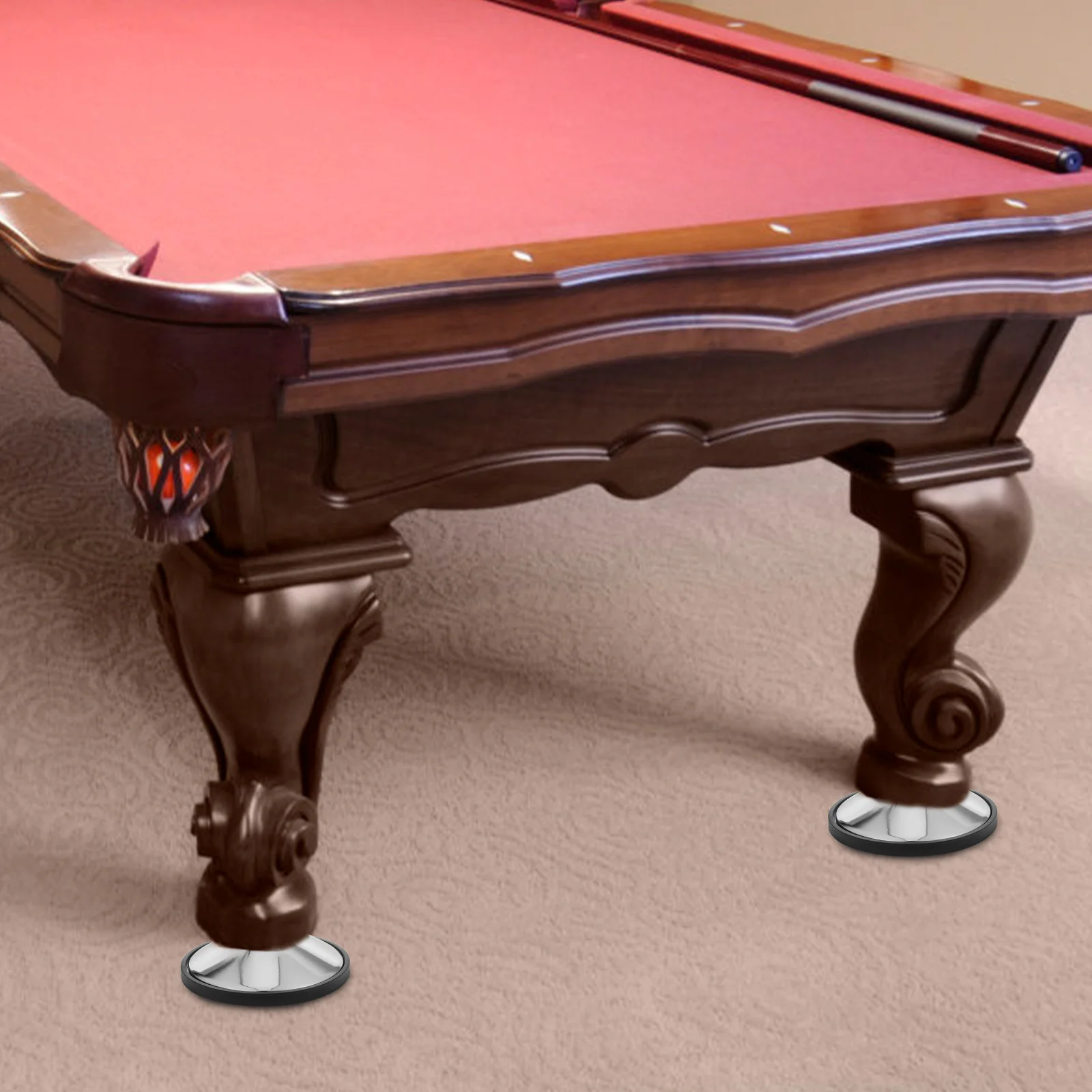 1Set Foosball Table Foot Pad Adjustable Metal Table Leg Leveler for Home Kitchen Office Workshop Protection Kit