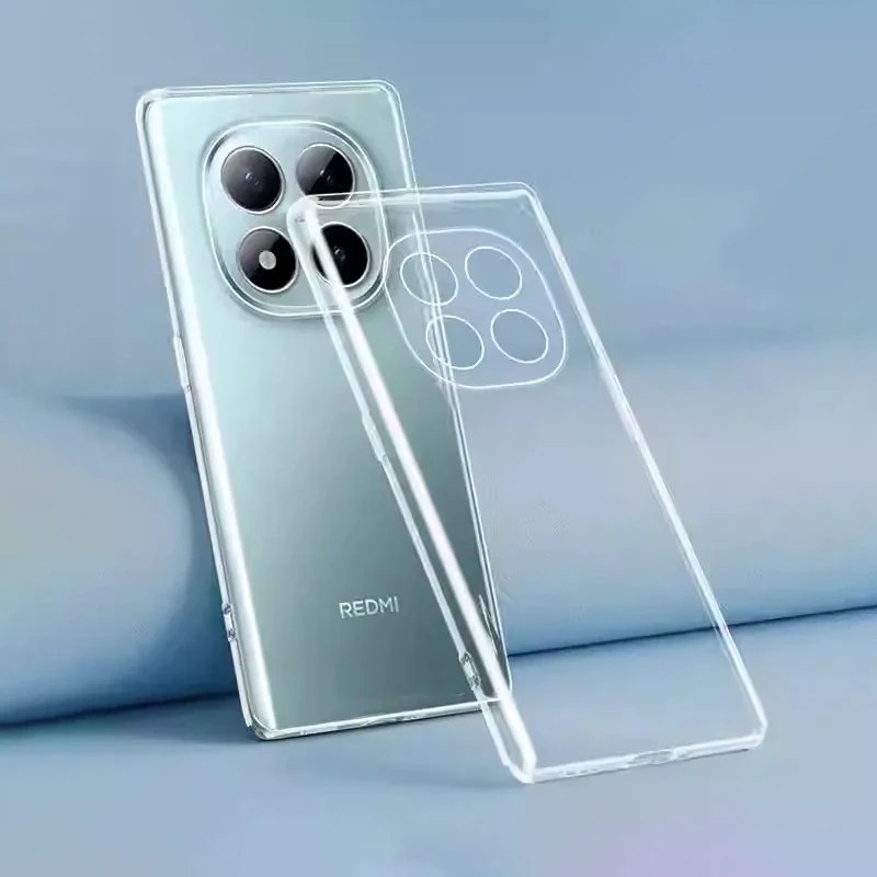 

Soft TPU High Quality Phone Case for Redmi Note 15 Pro Plus Pro+ 5G Crystal Clear Funda Camera Protection Transparent Back Cover