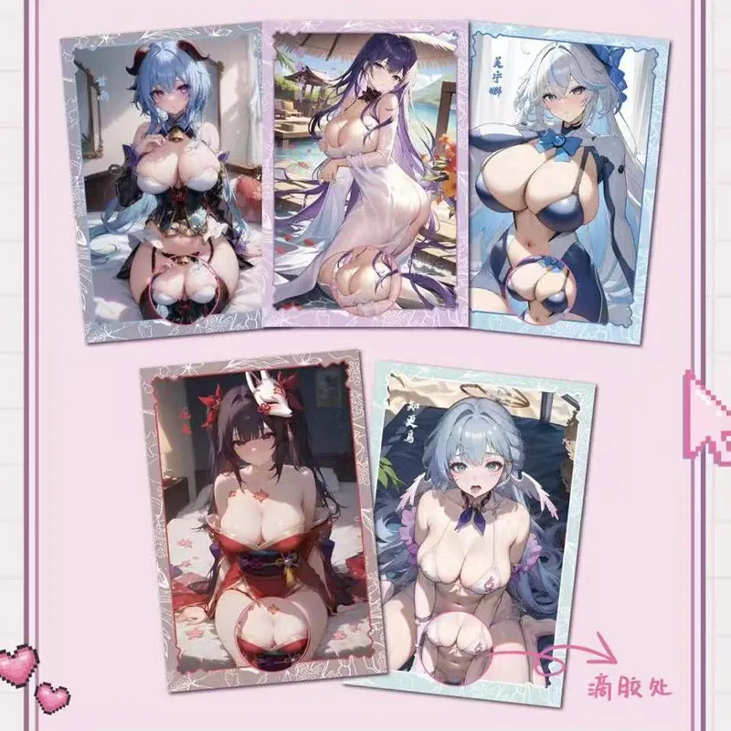 New Style Limited Sale ACG Goddess Story,Sexy Nude Card Collectible,Big Boobs Playful Girl Wife Card Adult Gift