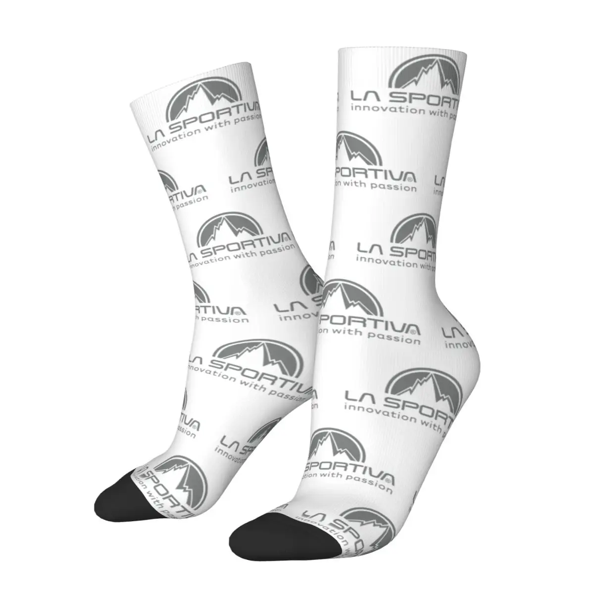 La Sportiva Merch Socks Sweat Absorbing Skateboard Middle Tube Socks Cute for Women's Present